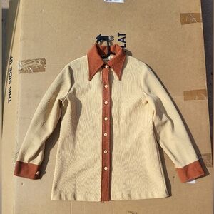 Vintage Jcpenny Polyester shirt